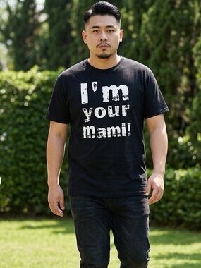 NWT Fanatics Black Graphic T-Shirt Rhea Ripley I’m Your Mami WWE - Size 2XL